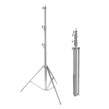 Heavy Duty 2M Stainless Steel Tripod Softbox Video Flash Umbrellas Reflector Lighting for Photo Studio detail image