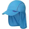 Blue（sun Hat With Neck Shade）