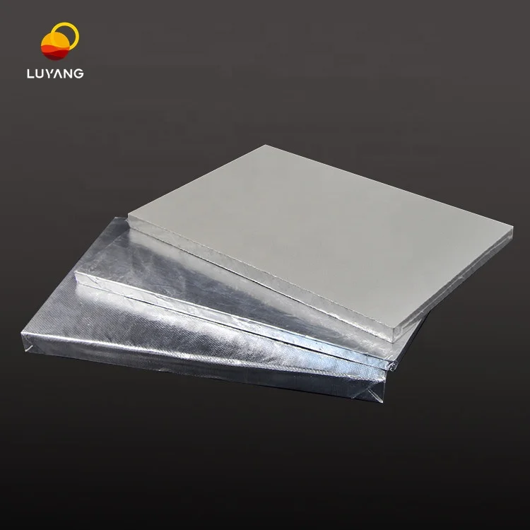 LUYANG Micropore Insulation hard Nano Board With Glass Fiber Cloth