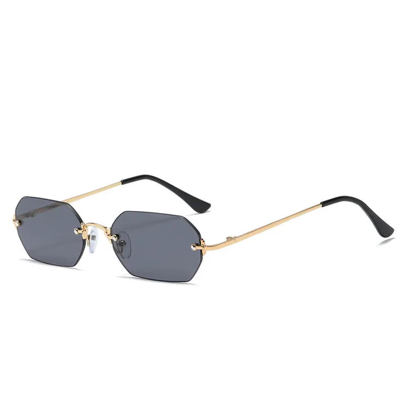 Grey marble frame sunglasses lady New square frame luxury brand glasses  Original green box - AliExpress