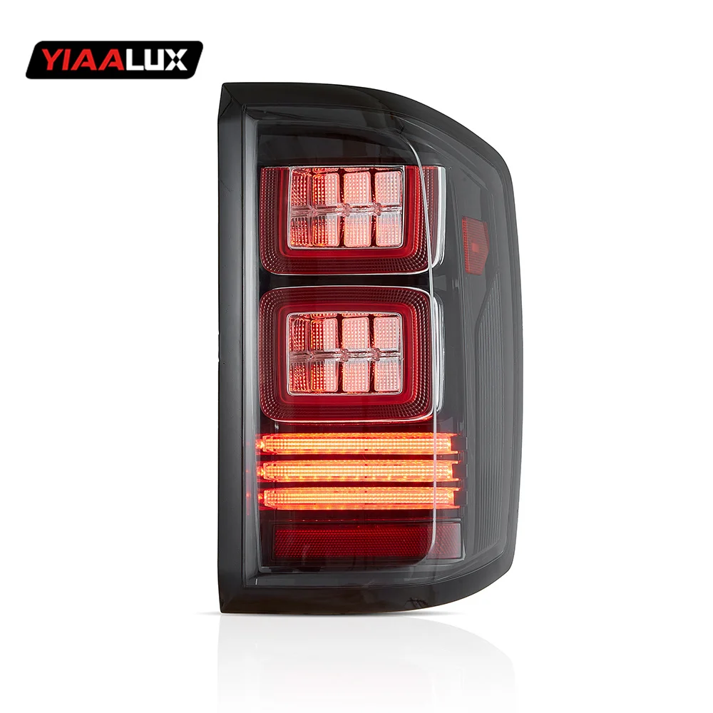 Vland New Style Plug And Play LED Tail Lights 2014-2018 Car Taillight For Chevrolet Silverado 1500 Rear Lights