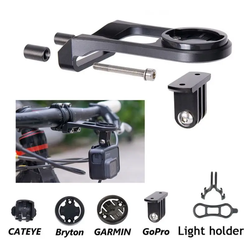 Soporte GPS Universal Para Bici/moto - Compatible Con Garmin, Bryton, CatEye