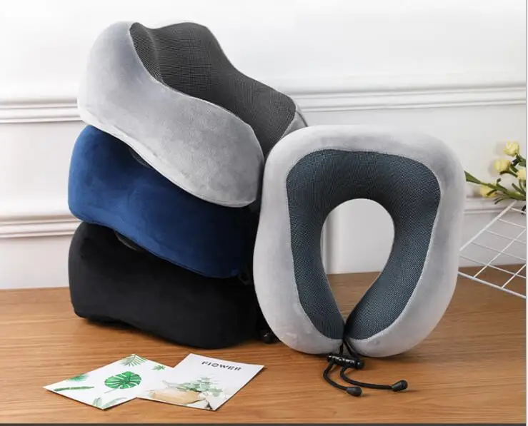 Latest  Car Neck Memory Foam  Pillow Travel Neck Pillow for Car Office Comfortable Memory Foam Pillow