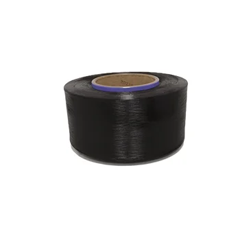 Hot sales in EU/USA market black antibacterial PLA filament yarn for weaving or clothing fdy