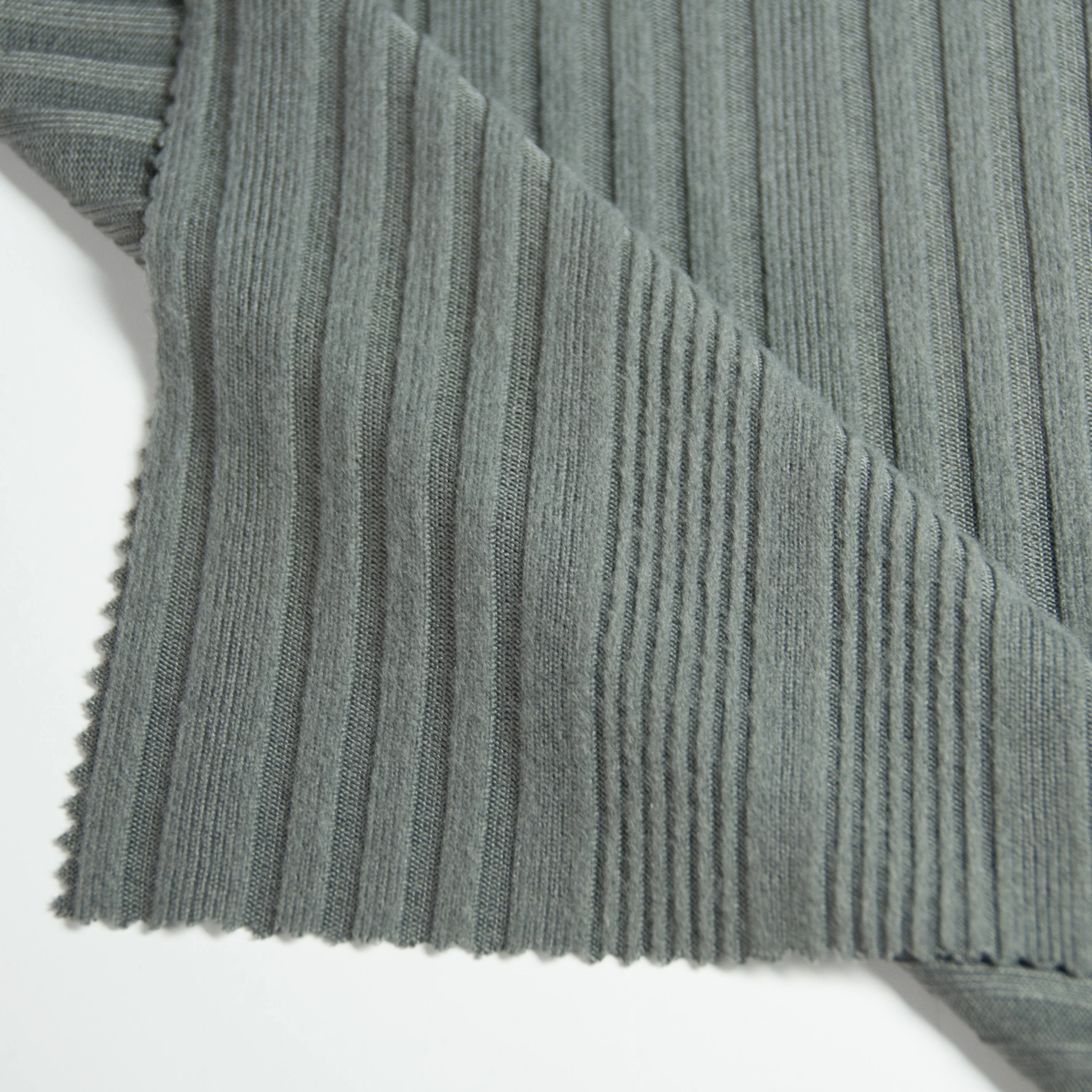 HOT SALE CHEAP PRICE POLYESTER SPANDEX IRREGULAR LOOSE KNITTING RIB WITH FACE SIDE BRUSHED FABRIC for GARMENT SWEATER
