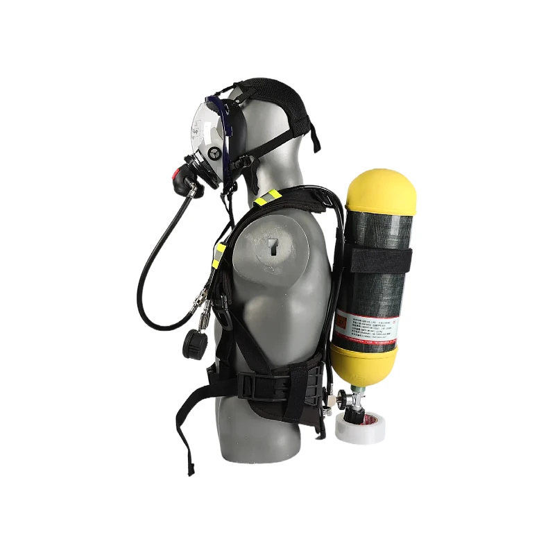 Firefighting SCBA Set with Carbon Cylinder - Durable & Comfortable