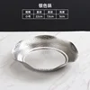 22cm Wavy Shallow Plate (Silver)