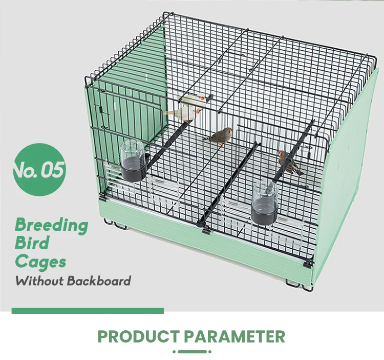 Hot Selling 4set Handmade Luxury Canary Parrot Breeding Cage Stackable