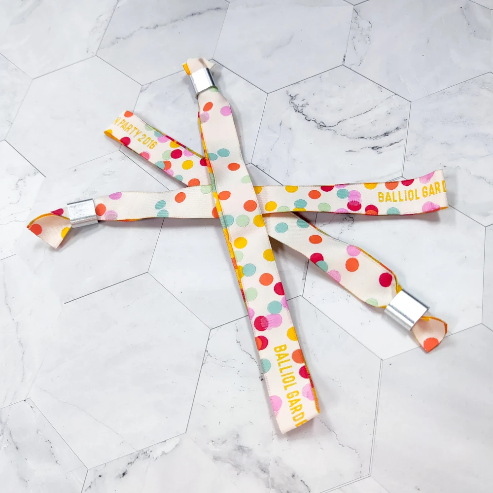 product wholesale cheap custom sublimation printed elastic festival fabric wristbands no minimum for events-9