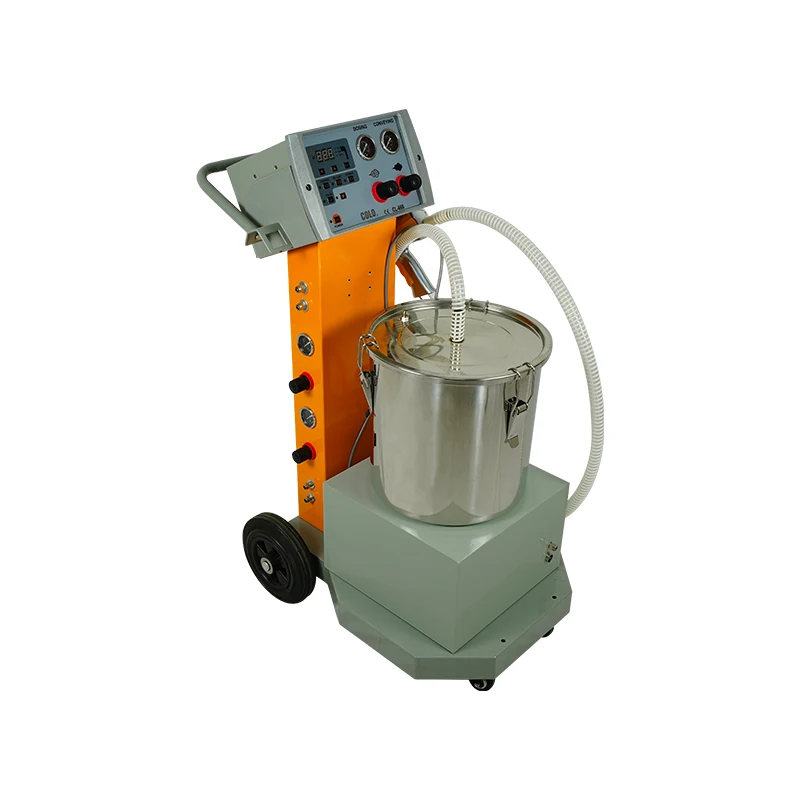 Mass Production Electrostatic Flocking Machine for Swab