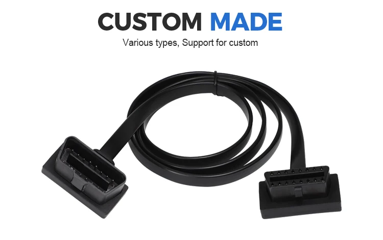 product universal obd2 dual mode cable stable high speed transfer code reader for vehicle diagnostics type c  16pin-4