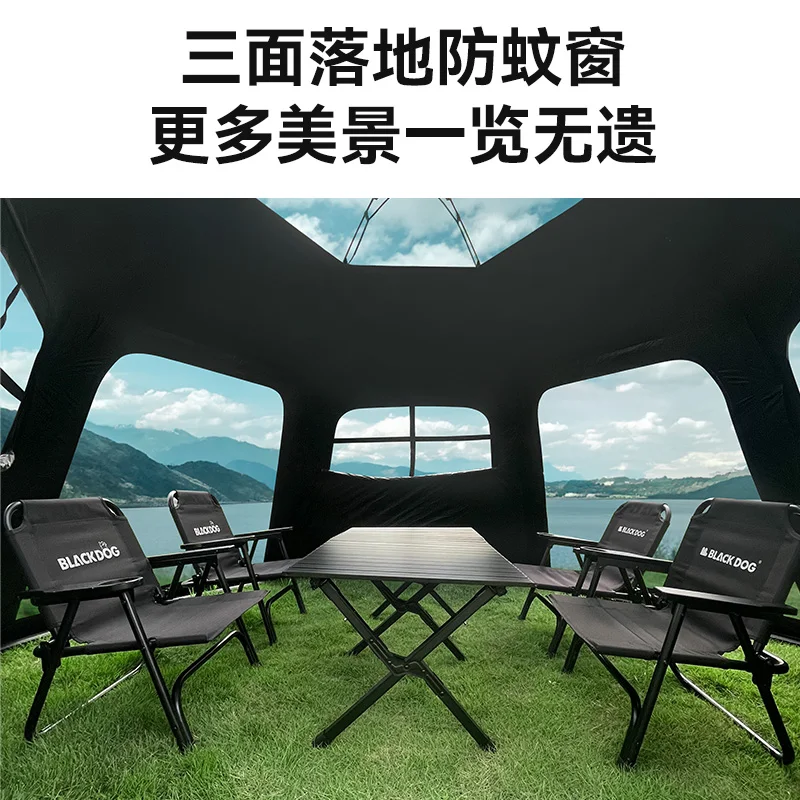 Barraca de Camping Blackdog Hexagonal Automática Dobrável Portátil
