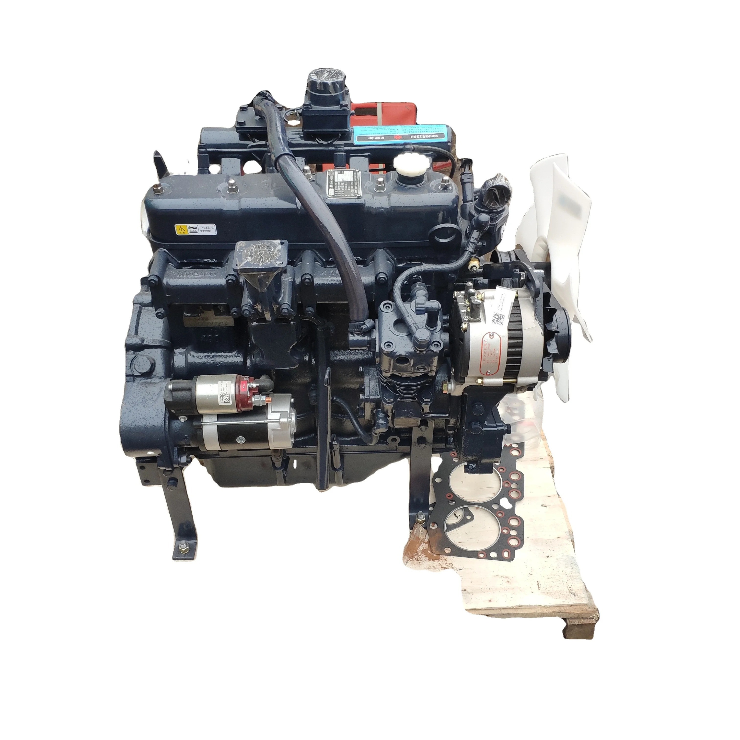 Changchai ZN490B 4-Cylinder Diesel Engine for Wheel Loaders
