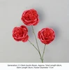 Rosas Austin de 3 tallos