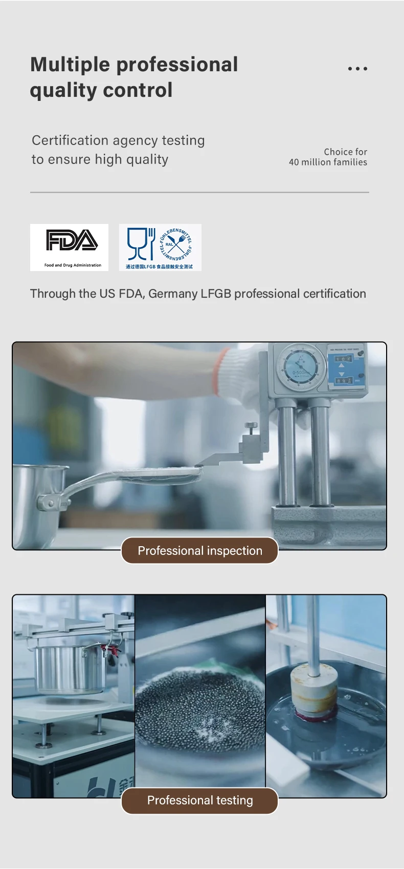 Healthiest Pan 3ply Stainless Steel Cookware Set Nonstick Cookware