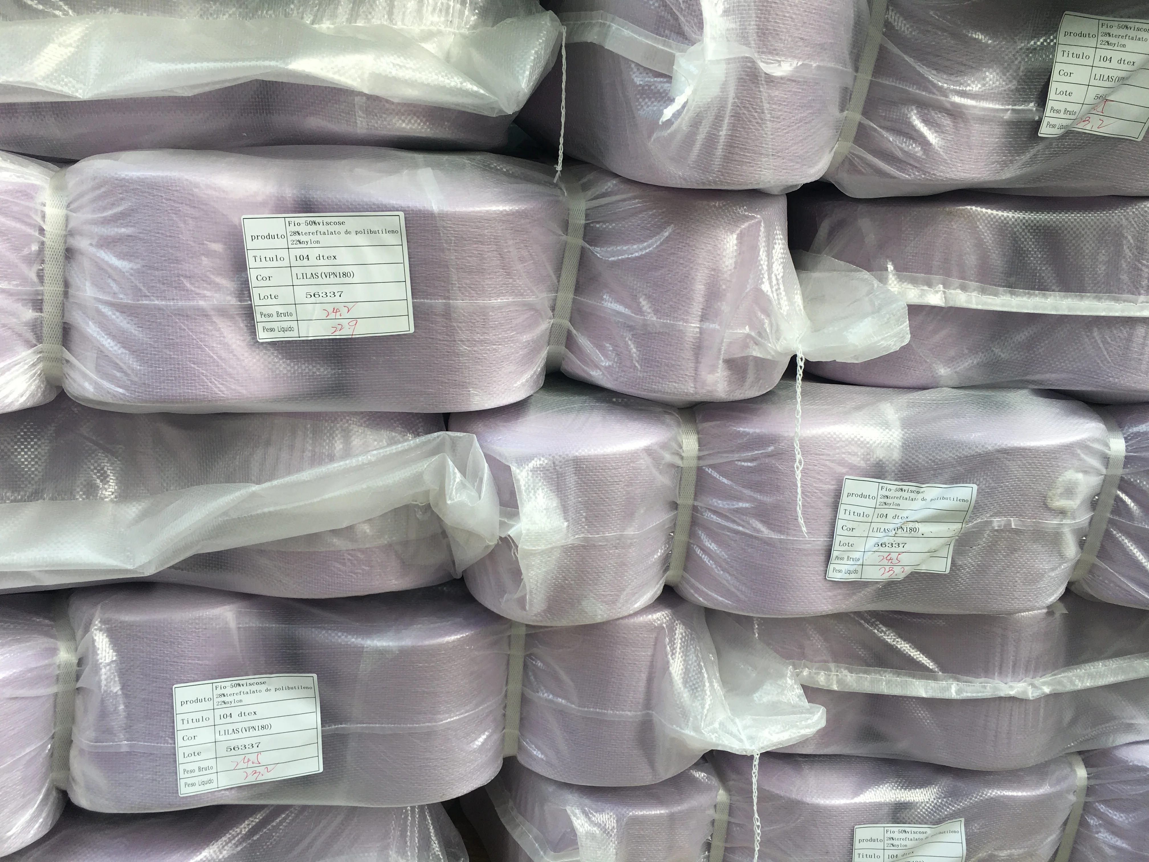 Yarn Manufacturers Colored 28% PPT 15% Viscose 57% Polyester Blend Core Spun Sweater Yarns