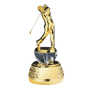High Quality Metal Sports Cup Award Trophy for Football Basketball Golf Soccer Trophy Custom Golden gold Trophy