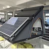Gray Color Roof Tent with Solar Panels