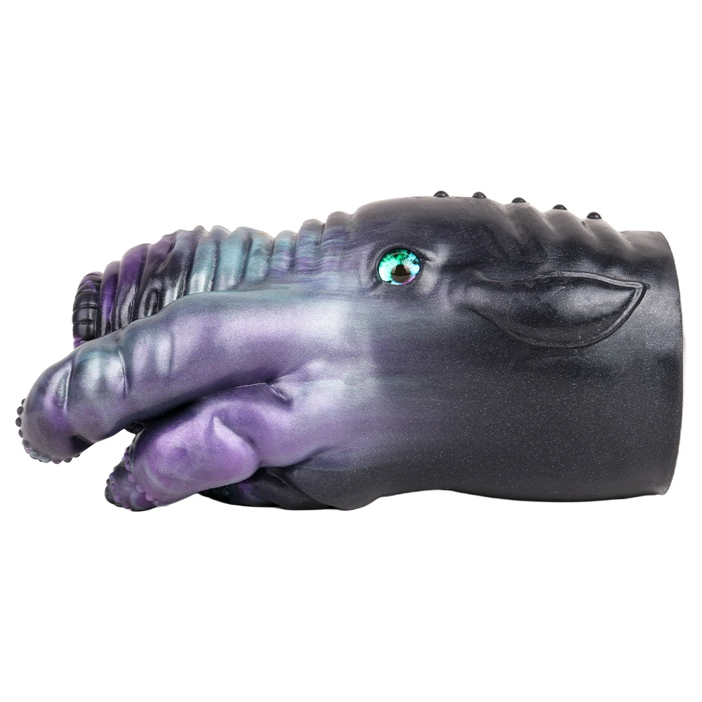 GEEBA Silicone Fantasy Deep Sea Secret Hydra Head Male Masturbator  Realistic Vagina Soft Pussy Sex Toy Big Ass Men Wholesale