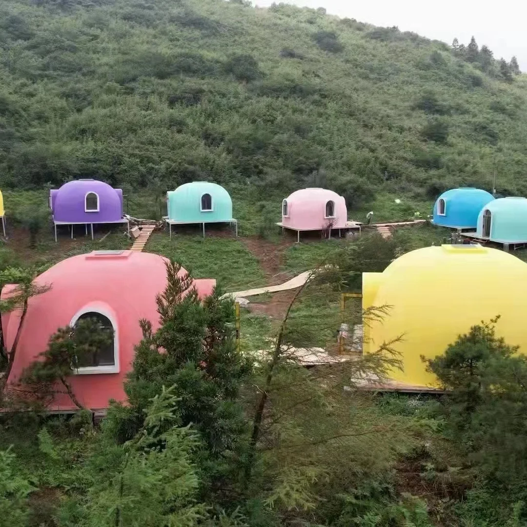 Trade Prezzi Snow Resistant Camping  Plastic Uv Jump Green Giappone Dome House Boat for Sale