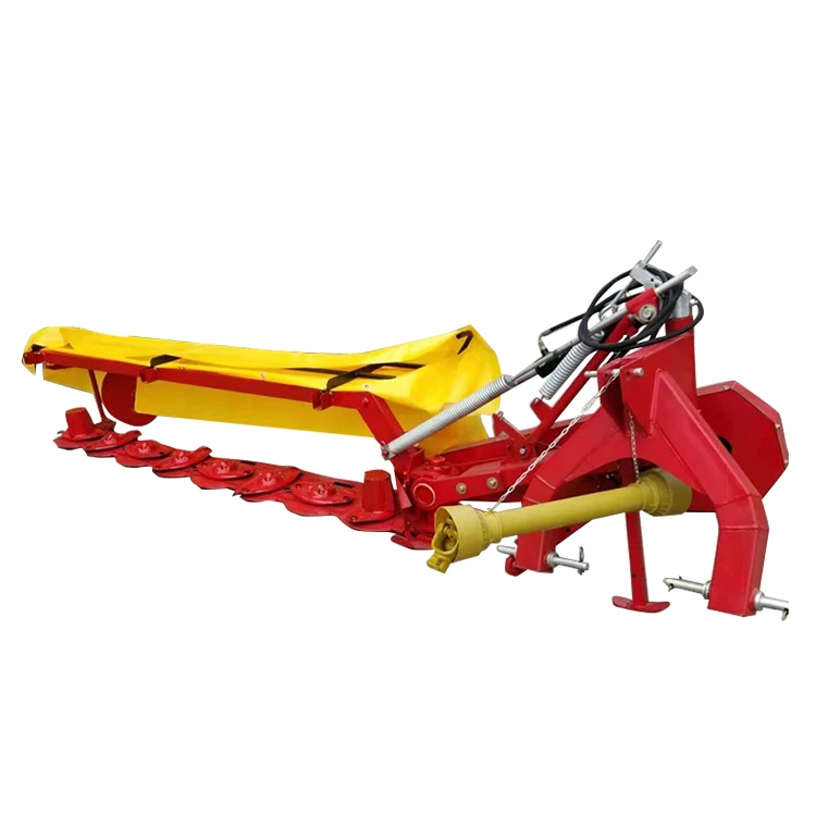 Adjustable Height Factory Grass Tractor PTO Rotary Hay Disc Mower Lawn Mower Automatic Flail Mowers for Tractor