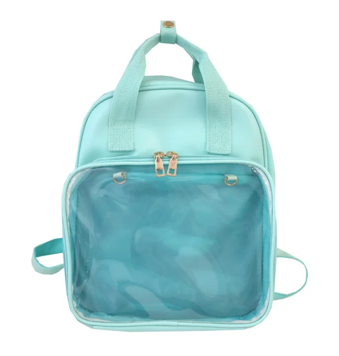 backpack with clear window