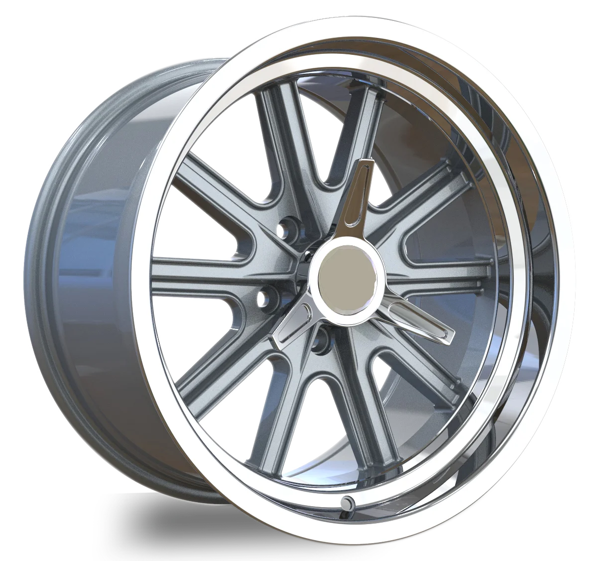 shelby cobra 17X7.0 5X120.65 ET0 wheel backspace 4.5 inch alloy wheels