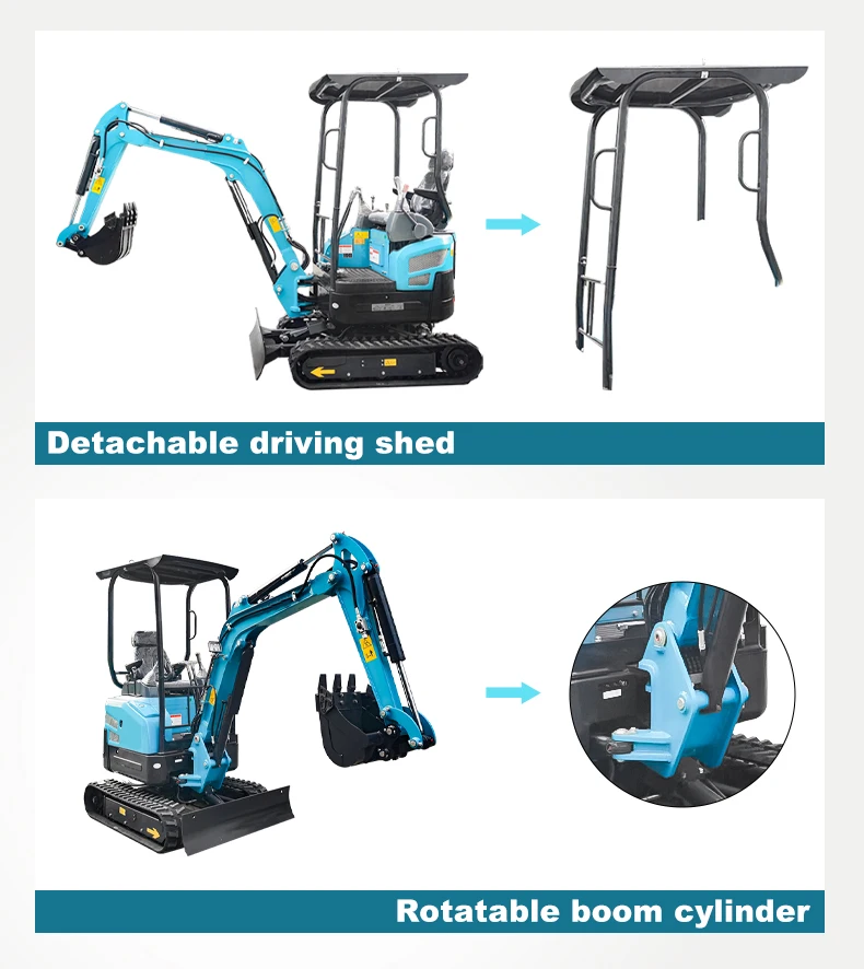 Hh10 1ton 2ton 3tonne Retro Escabadora Diesel Excavator Epa Mini Digger Price Buy 1ton 2ton