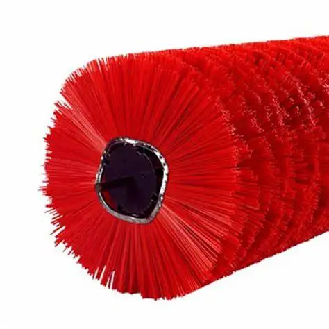 10*32 Customized Snow Street Sweeper Brushes Rotary Steel Wire Wafer Ring Brushes for Road Cleaning Sweeping Brush