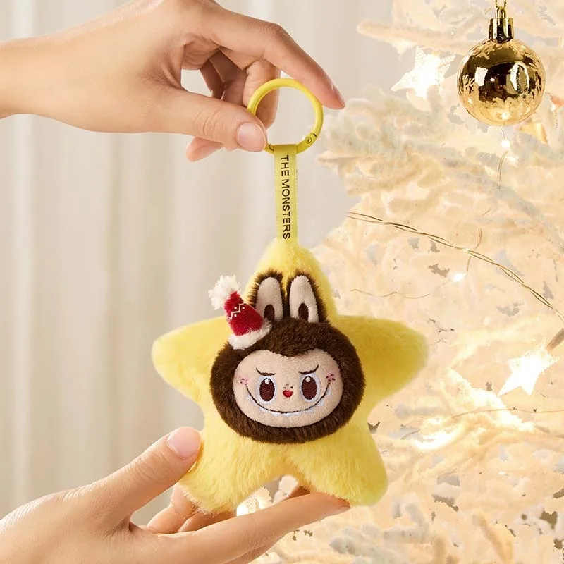 POPMART Labubu Sparkling Plush Pendant Blind Box - Christmas