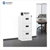 3 drawer filing cabinet with handle