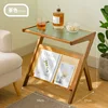 Coffee table, brown color, 55cm