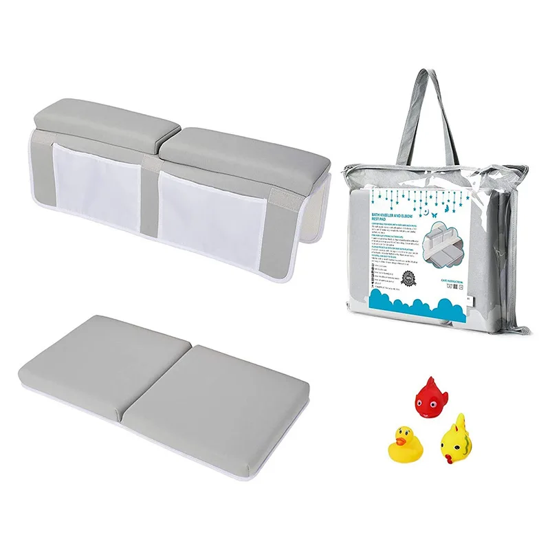 Customization Baby Bath Kneeler Bath Kneeler And Elbow Rest Set Baby