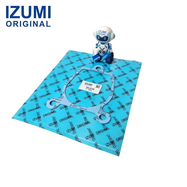 IZUMI ORIGINAL 7w5735 7w-5735 0.8mm Thick Air Compress Mounting Gasket For Caterpillar Construction Machinery Parts