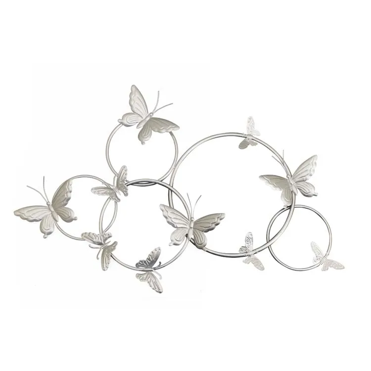 Best Gift Art Flower Iron Nordic Style Art Wall Decor Art Wall Decor