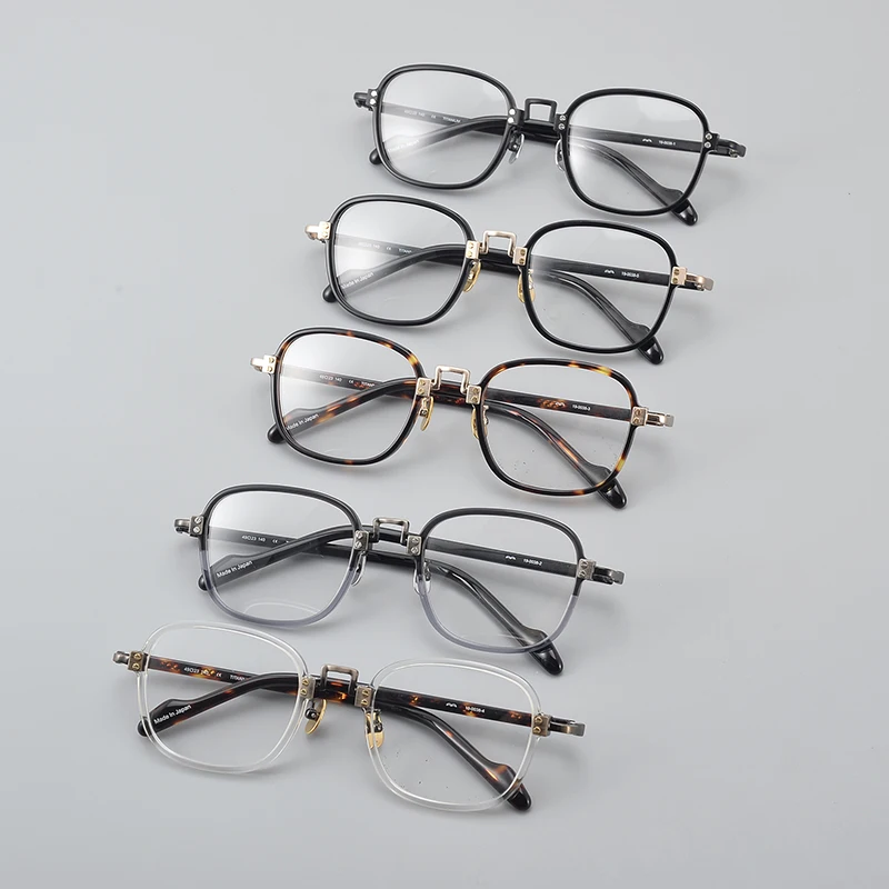 CS0038 High Pure Titanium Optical Frame Good Quality Glasses for Men and Women Eyeglasses Frames