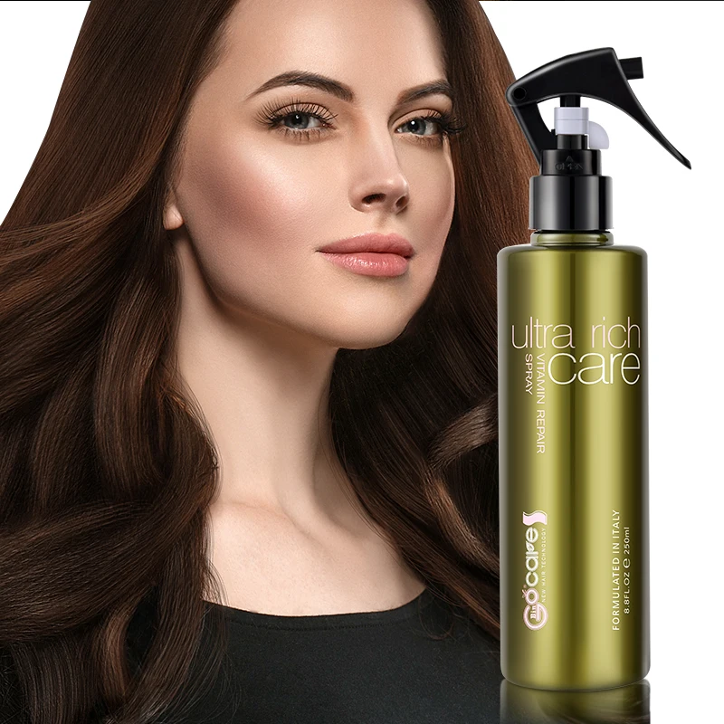 Оптовая продажа, сверхбезопасный Восстанавливающий витаминный спрей для волос GOCARE с аргановым маслом и защитой от тепла