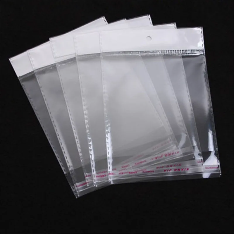 Custom Printed Resealable Self Adhesive Seal Transparent Clear Lash ...