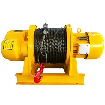 800kg Elevator Hoist 220v Kcd Electric Wire Rope Winch - Buy Electric ...