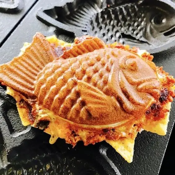 Японская Кондитерская машина Taiyaki для производства вафель