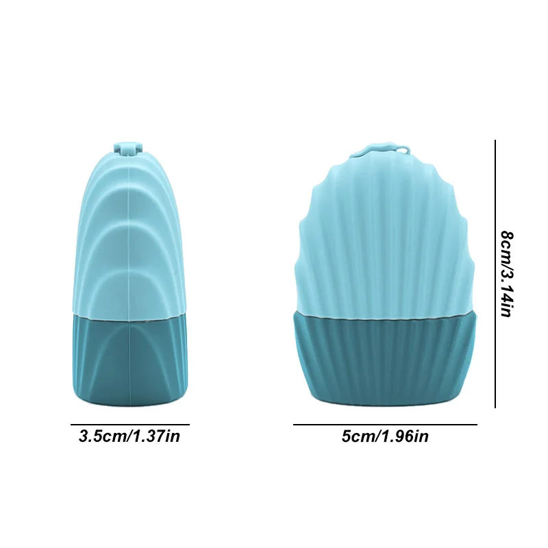 Silicone Beauty Ice Box Makeup Tool Shell Facial Mask Ice Box Eye Massage Face Soothing Mold factory