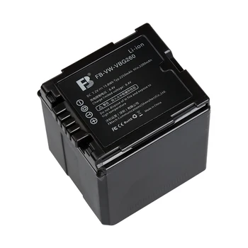 FB-VW-VBG260 2250mAh 7.2V Lithium Battery Digital Camera for Panasoni HS100 TM700 HS100 SD100 HS20 SD100 HS20 New Tech detail image