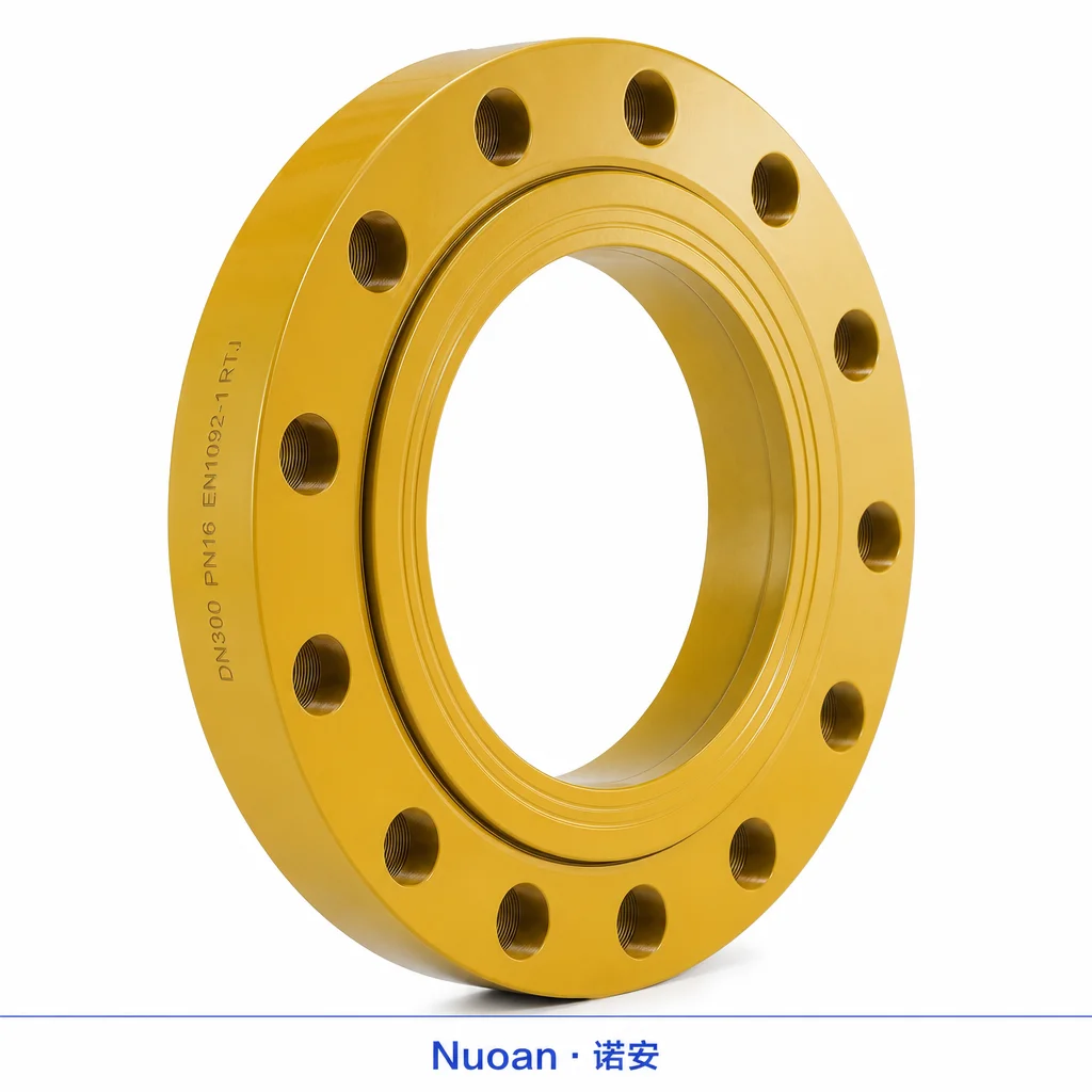 Din En 1092-1 Rtj 法兰 Pn6-Pn40 Dn300 黄色 透明