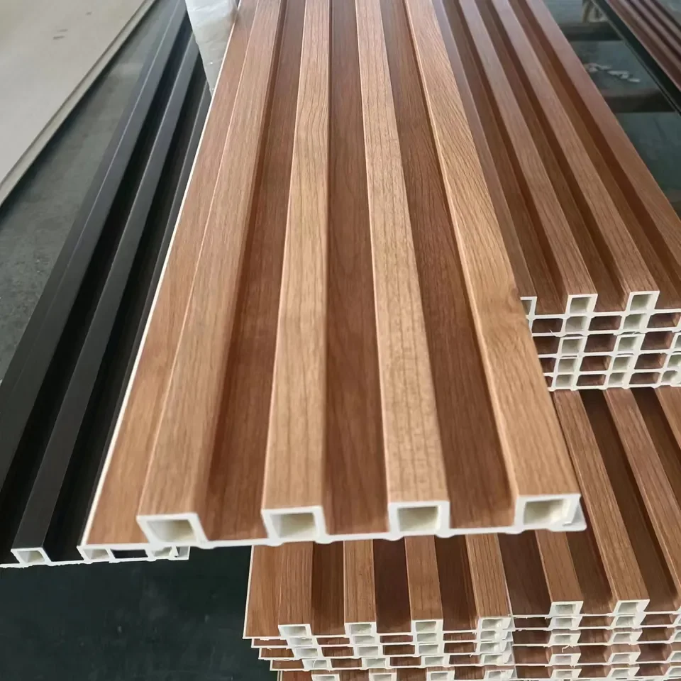 Exterior Decoration Waterproof wpc panel wall Easy Installation wpc wall panel outdoor