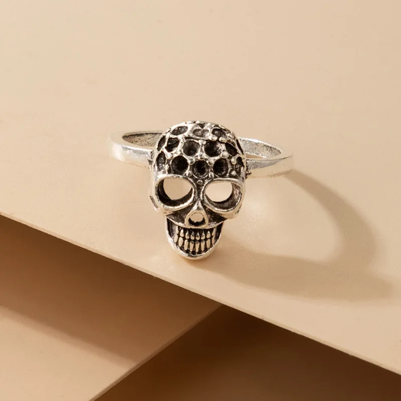 Personality Halloween Skull Ring - Punk Hiphop Metal Grunge Rings