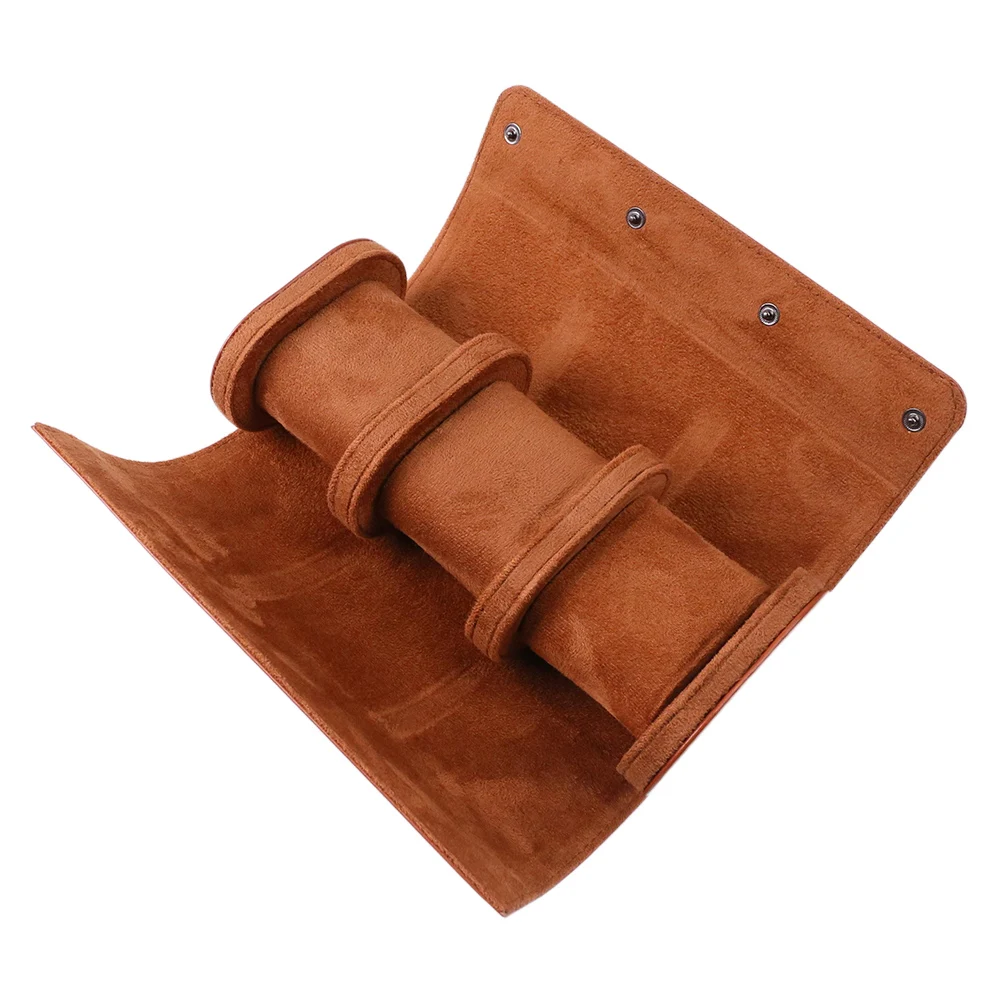 JBW1013W-3 حافظة ساعات من الجلد الصناعي بثلاثة فتحات JBW1013W-3 حافظة ساعات من الجلد الصناعي بثلاثة فتحات