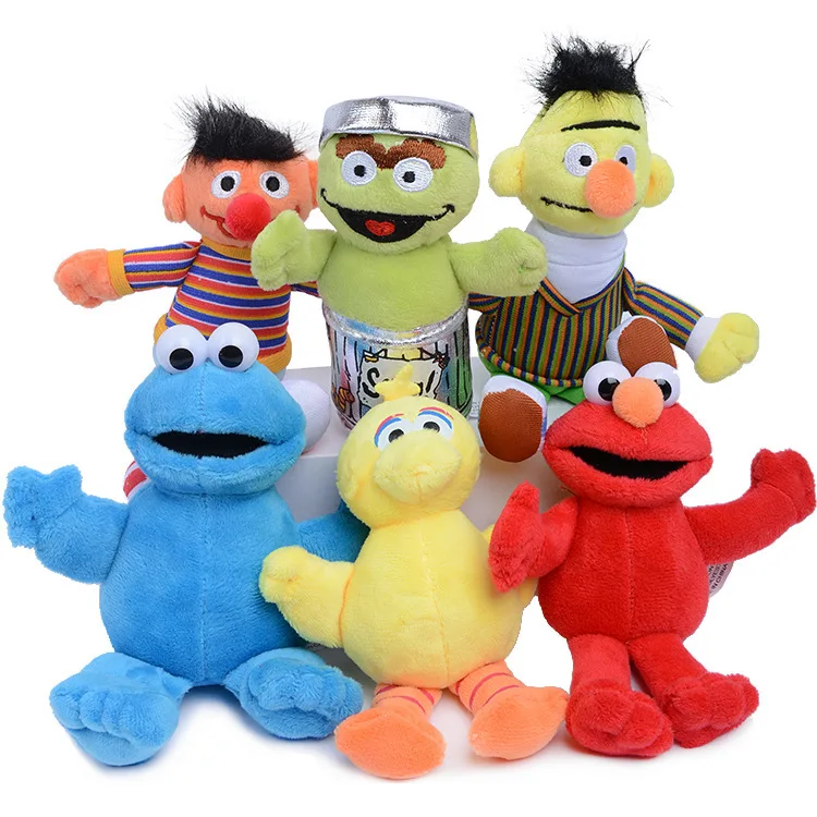 Wholesale Sesame Street Plush Toys 13cm Sesame Street Key Chain Kids ...