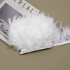 Garniture en plumes de flamme, longueur des cheveux 10-15 cm