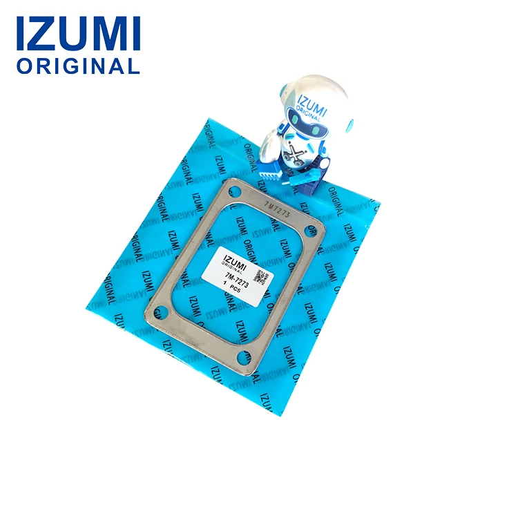 IZUMI ORIGINAL 7m7273 7m-7273 Turbo Mounting Gasket For Caterpillar Construction Machinery Parts
