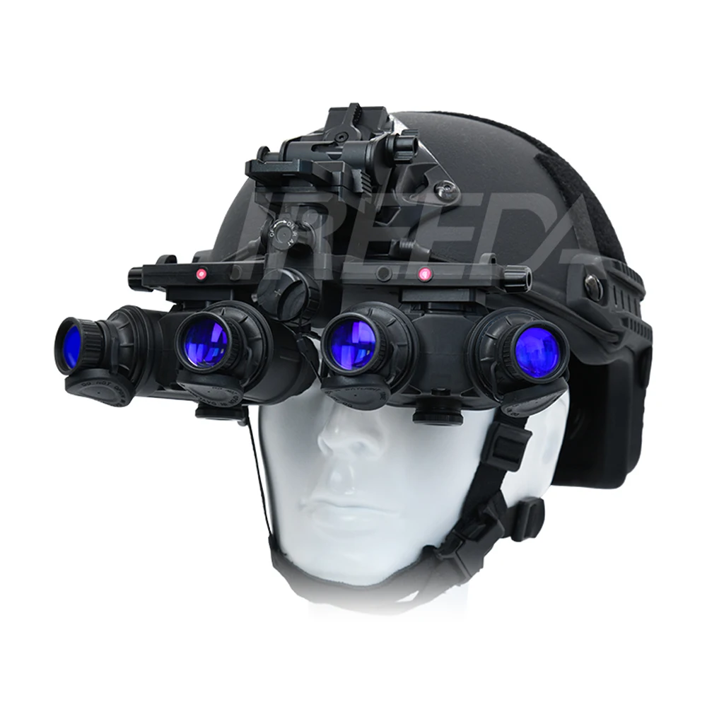 GPNVG-18 Gen3 GaAs P45 White Phosphor FOM1600-2200 Ground Panoramic Night  Vision Goggles
